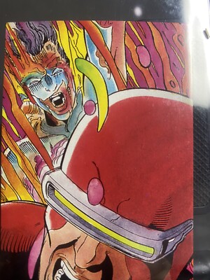 1992 Valiant Unity Time Is Not Absolute Shadowman Burns #24