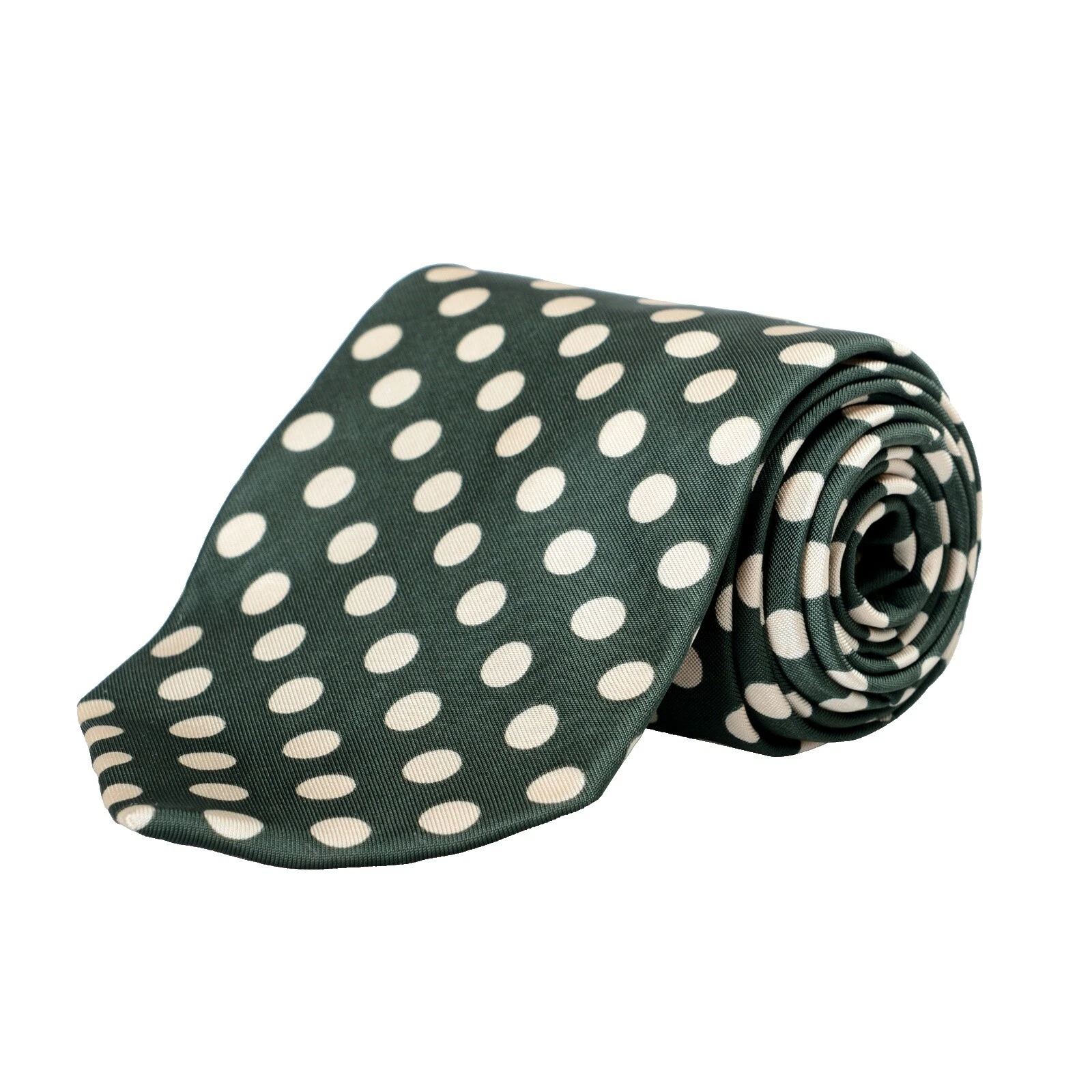 人造丝波点男士领带