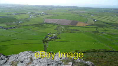 Photo 6x4 View down to the St. David's youth hostel from Carn Llidi Trele c2014