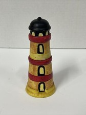 Lighthouse Stacking Salt And Pepper Shakers 5.5 Stackable