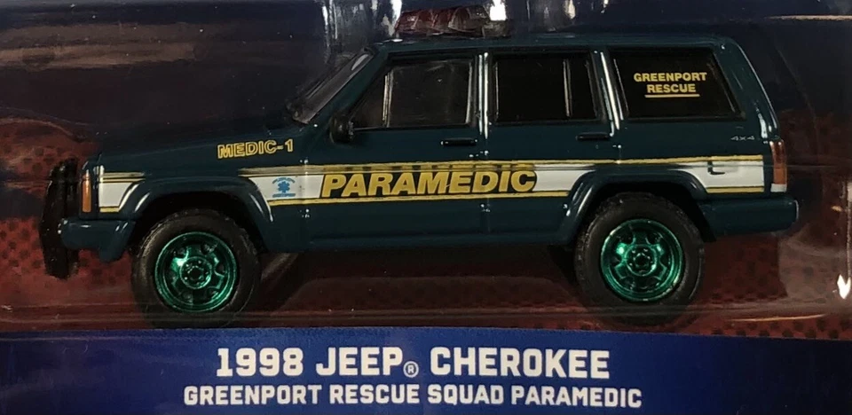 Greenlight First Responders 1998 Jeep Cherokee Chase - Image 2 of 2