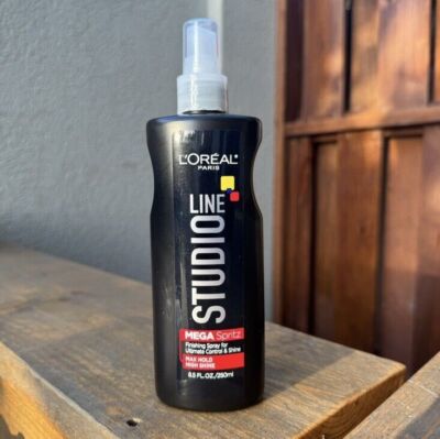 L'Oréal Loreal Studio Line Mega Spritz Hair Spray Max Hold 8.5 oz