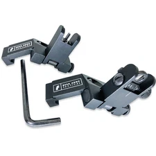 45 Degree Offset Iron Sight Rapid Transition Flip Up BUIS for Picatinny Rail 