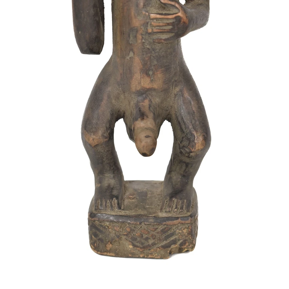 Yaka Standing Male Miniature 9 Inch Congo - Image 4 of 4