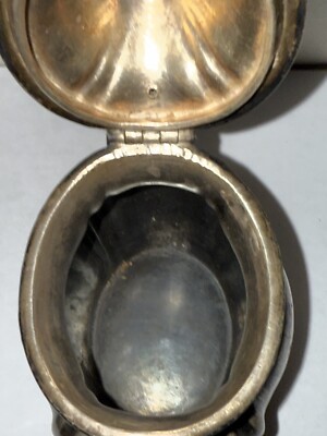 1931 Antique Reed and Barton Silver Soldered Tea Pot, 079-H