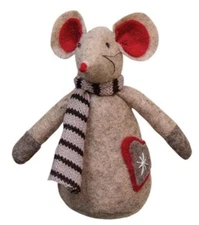 Valentine’s Heart Mouse Primitive Mouse Doll Country Mouse