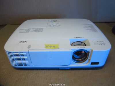 NEC M271X Projector Beamer XGA 2700 LUMENS 3LCD  HDMI - No remote - 917 HOURS
