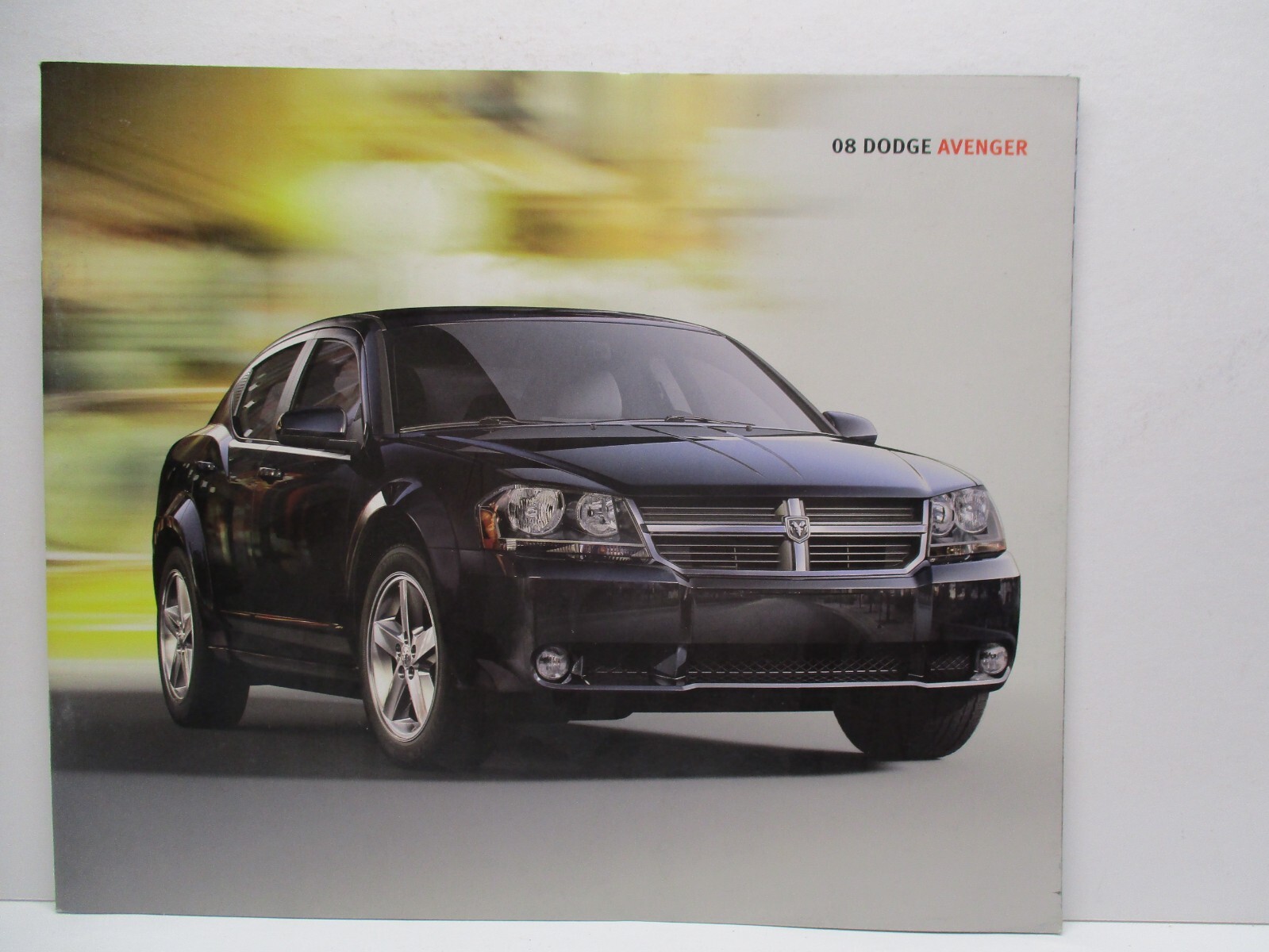 2008 Dodge Avenger Car Dealer Brochure eBay