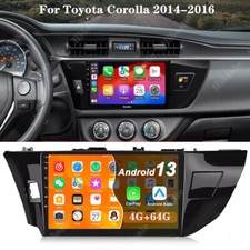 For Toyota Corolla 2014-2016 Android 13 Car Stereo Radio Wifi 64GB Navi CarPlay