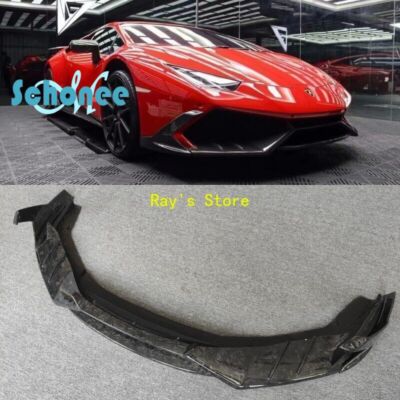 Forge Carbon Fiber Front Bumper Diffuser For Lamborghini Huracan LP610 MSY Style