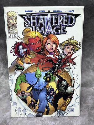Shattered Image #3 - IMAGE Comics Comic book Bagged & Boarded