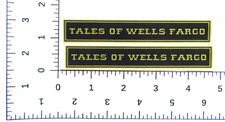 Water slide decal set for Marx Tales of Wells Fargo Playset SHIPPING W/TRACKING