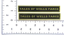 Water slide decal set for Marx Tales of Wells Fargo Playset SHIPPING W/TRACKING