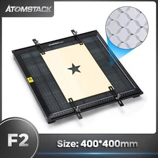 Atomstack F2 Laser Cutter Honeycomb Working Table 400x400mm Laser Bed W/Fixtures
