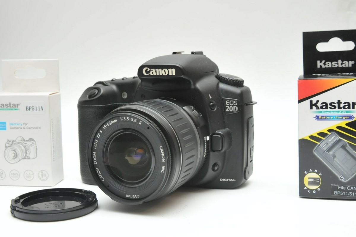 Canon EOS 20D DSLR Camera with EF-S 18-55mm f/3.5-5.6 Lens Canon EOS 20D DSLR Camera with EF-S 18-55mm f/3.5-5.6 Lens