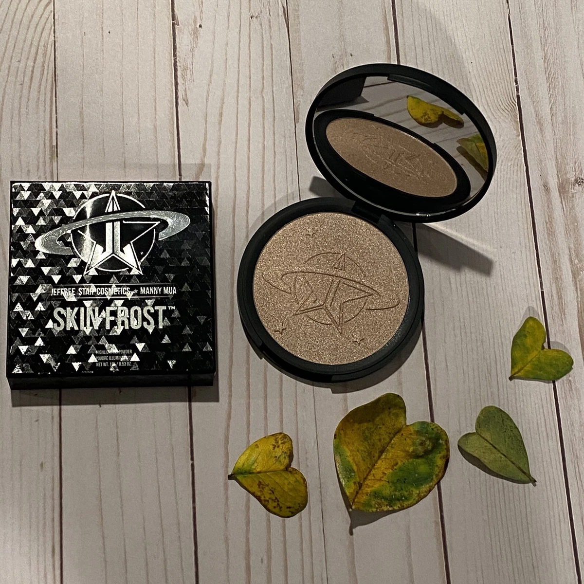 フェイスカラー jeffree star SKIN FROST set Jeffree Star Skin Frost Mint Condition Highlight Face Makeup New