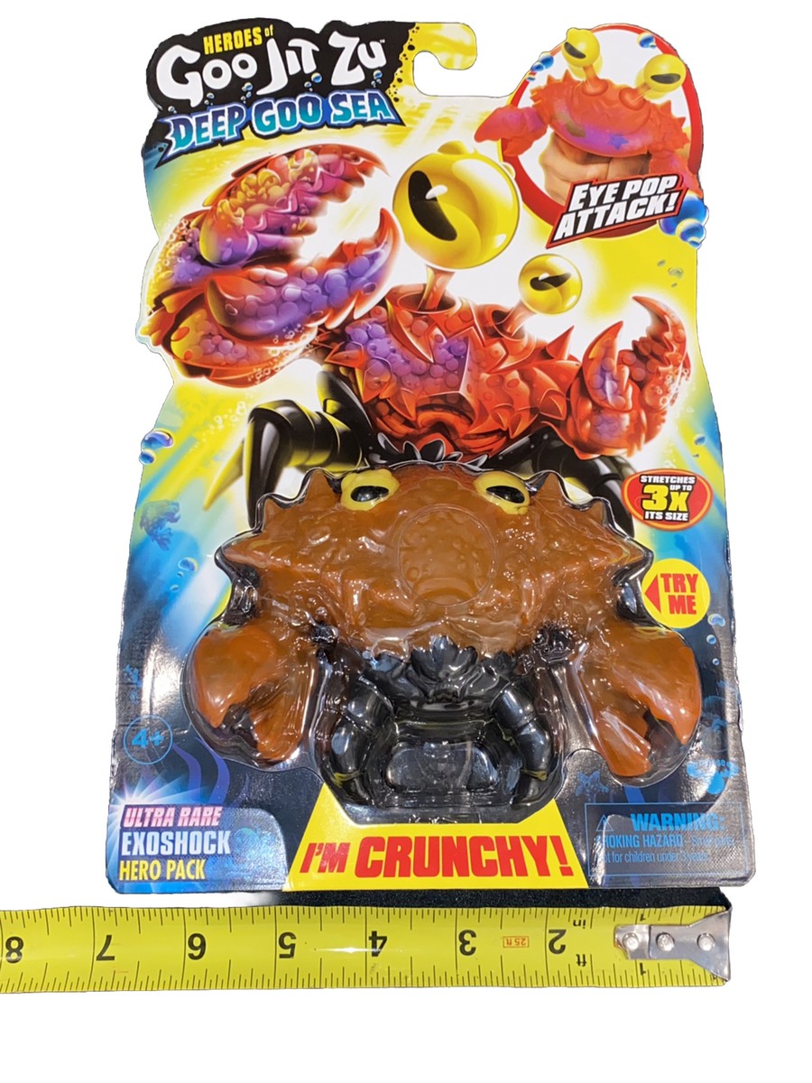 EXOSHOCK Heroes Of Goo Jit Zu Action Figure Stretch to 3X Size