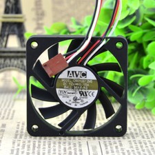 AVC F6010B12MS 6010 6CM 12V 0.15A 1.8W 3600RPM 3-pin Double Ball Bearing DC Fan