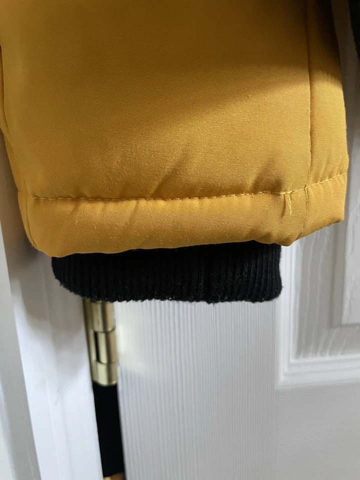 Chaqueta acolchada amarilla Tommy Hilfiger para hombre L Foto 4 de 4