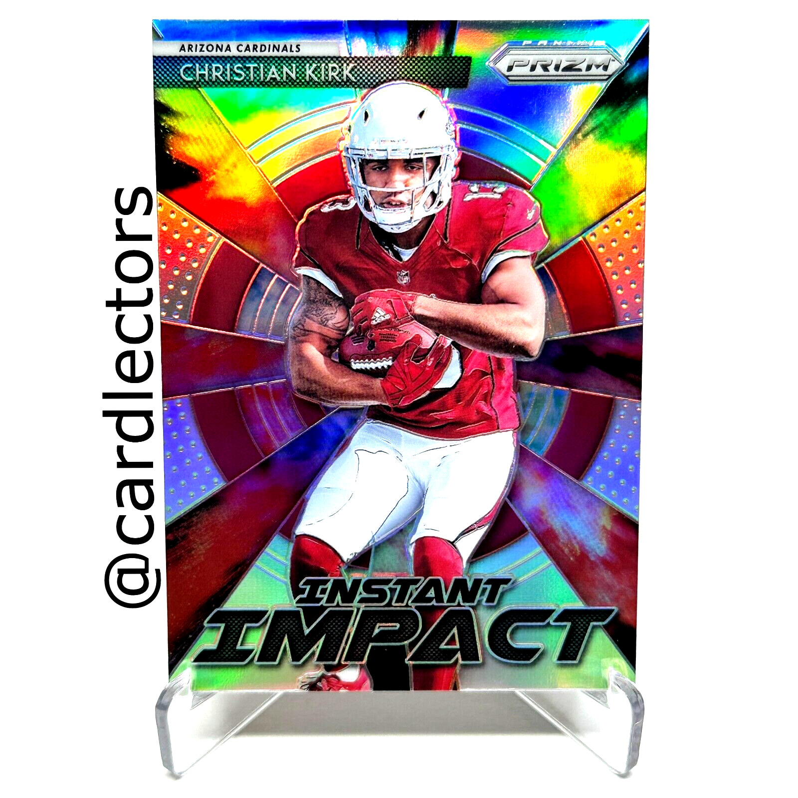 2018 Panini PRIZM CHRISTIAN KIRK Instant Impact #II-19 RC Silver PRIZM CARDINALS