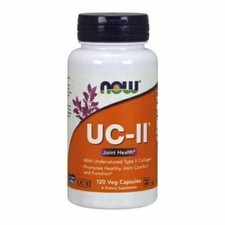 UC-II Type II Collagen  120 Vcaps By Now Foods
