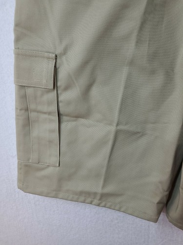 NEW Universal School Uniform Beige Pleated Khaki Shorts Boys 14 - Picture 10 of 11