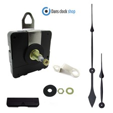 Battery Powered Clock Mechanism 450mm Long Hand Silent Outdoor Garden Clock (B)