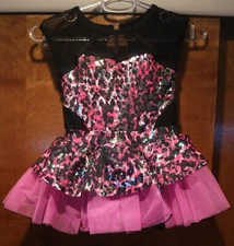 Childs Dance Costume A Wish Come True USA Made Sz ISC (Inter Small Child)