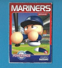 2008 SI Kids ICHIRO SUZUKI Konami MLB Power Pro Promo Sports Illustrated '2K'