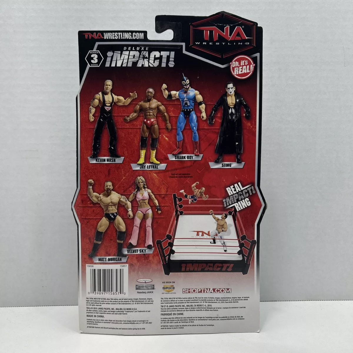 Tna action figures best sale 2018