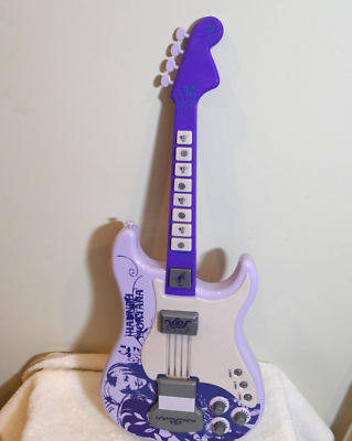 Hannah Montana Pop Star Electric Purple Guitar Plays Songs | eBay