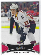 2016-17 Upper Deck AHL #138 Sonny Milano red parallel