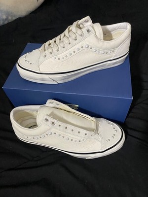 Size 9 mens - Vans Old Skool 36 LX Pearlized Pack - Marshmallow White New Unworn