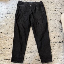 VTG Guess Jeans Mens 40X34 Black Loose Fit Pascal 075 USA