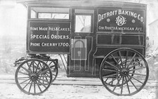 Detroit Baking Co Wagon Pies Cakes Michigan MI - Reprint