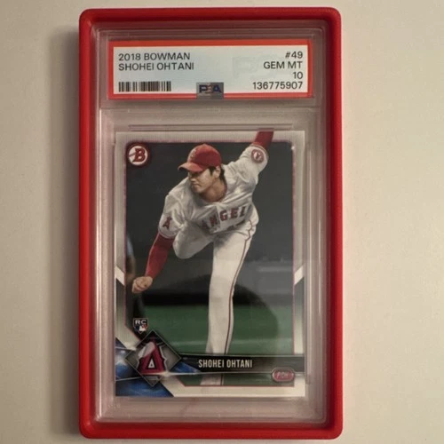 2018 Bowman Shohei Ohtani #49 PSA 10 Rookie Base Los Angeles Angels