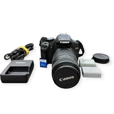 Canon EOS 500D w/ EFS 55-250mm Lens 15.1MP Digital SLR Camera With Extras