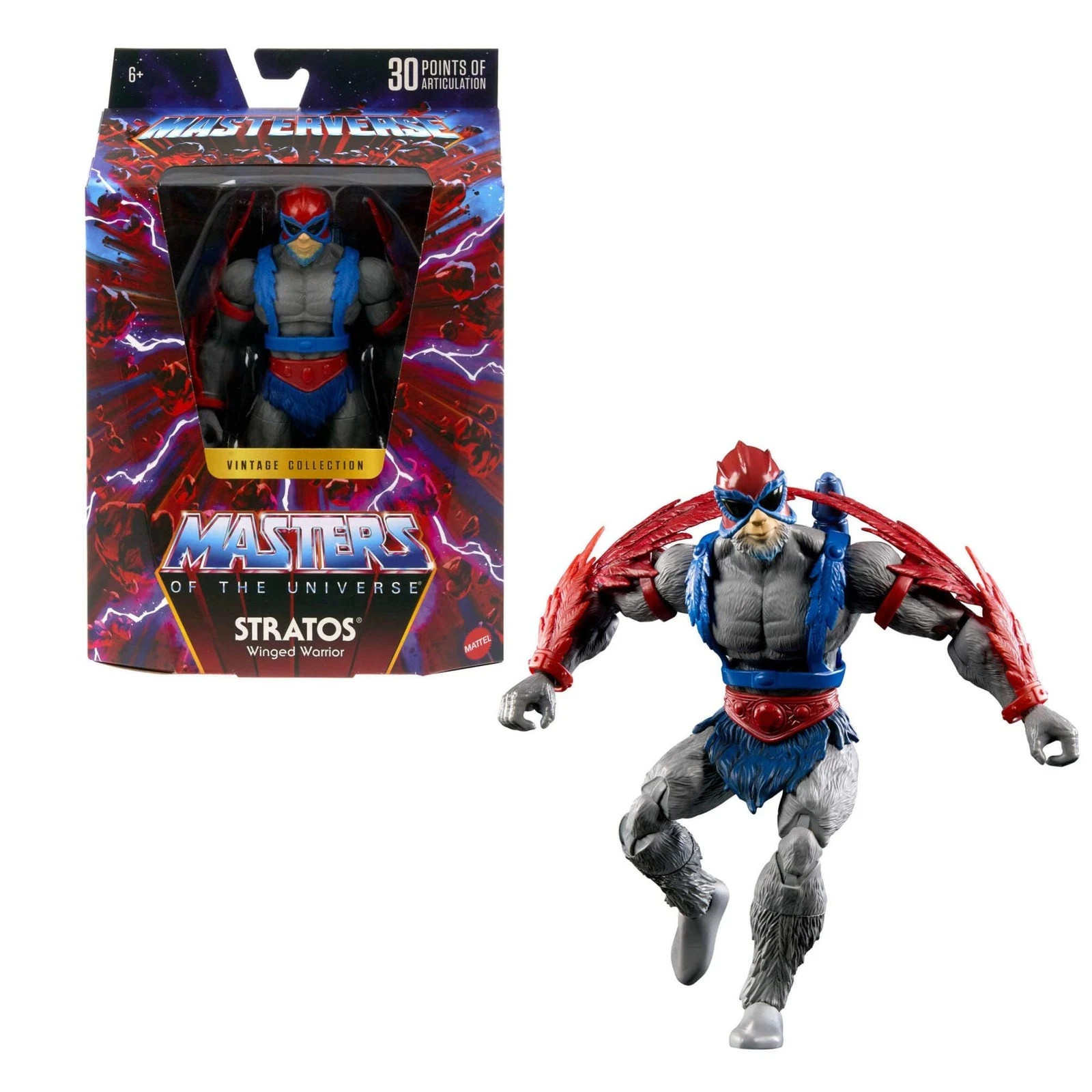 Masters of the Universe Masterverse Figure Vintage Collection Stratos NEW !!