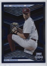 2023 Panini Elite Extra Edition Blue Aspirations 189/349 Will Sanders #136 0u66