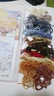 Orchidea Needlepoint canvas for halfstitch WITH yarn Lovers in the Sleigh — photo 2