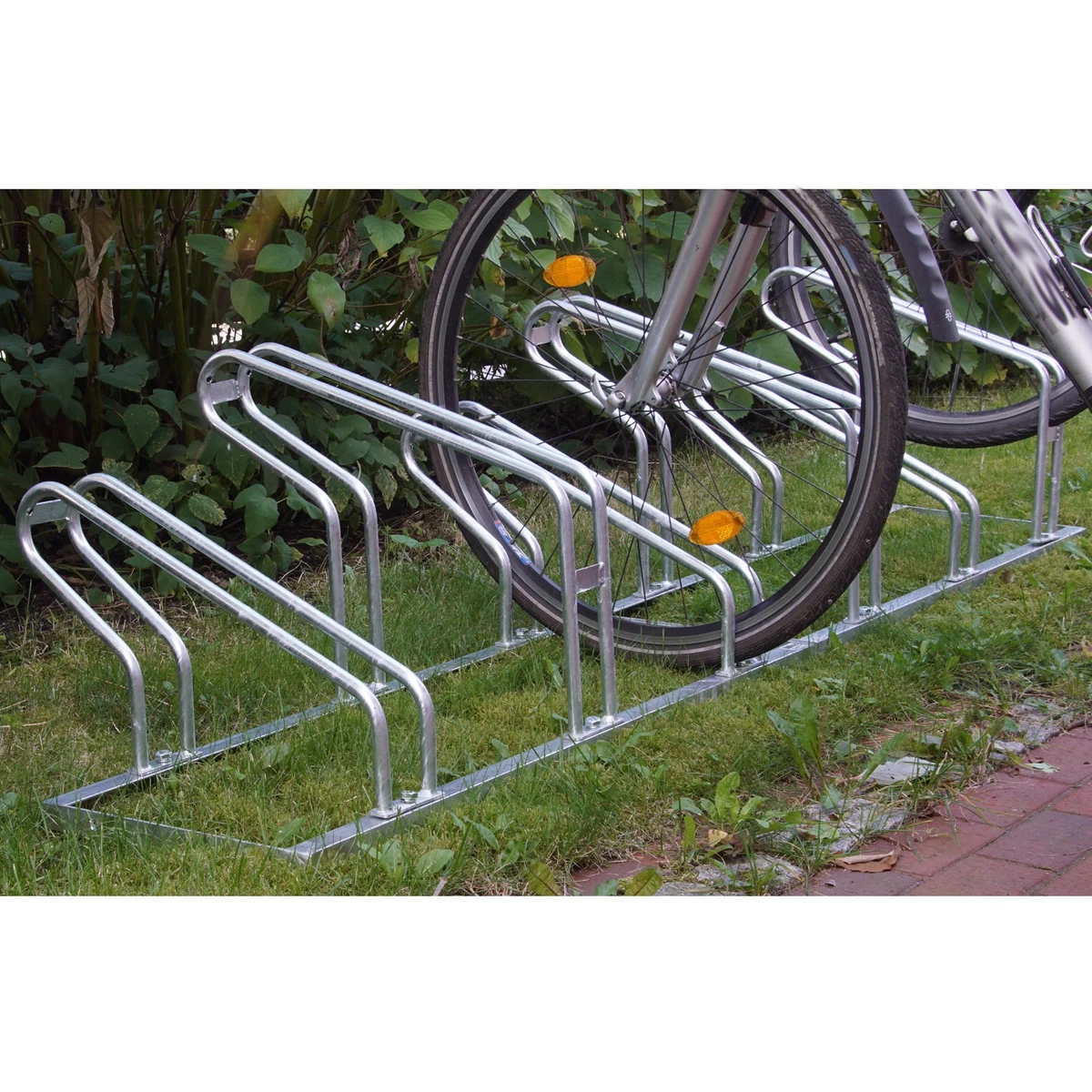 Fahrradständer für 6 Fahrräder Hoch Tief 2x3 Fahrrad Ständer Aufstellständer