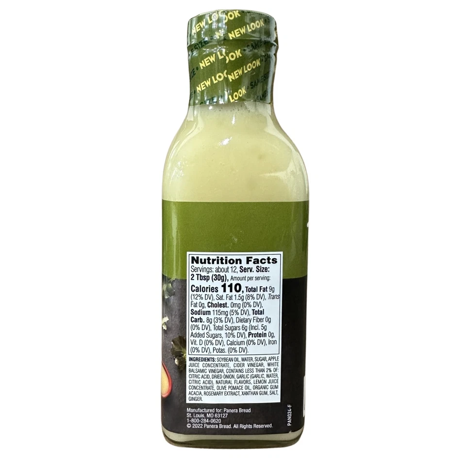 Panera Fuji Apple Vinaigrette Salad Dressing & Marinade | 12 Ounce | Pack of 3 - Image 4 of 4