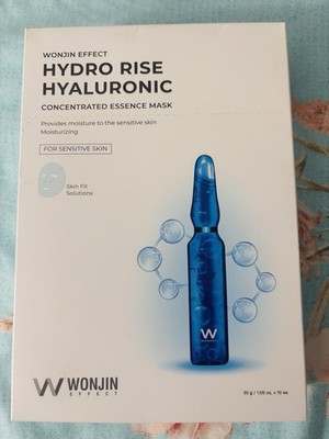 Wonjin Effect Hydro Rise Hyaluronic Concentrated Essence Mask 30g x10ea K-Beauty