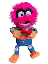 Vintage Disney Jr Muppet Babies Rockin Animal Plush Talks Sings Drum Works