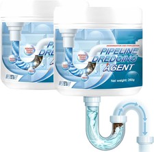 Powerful Pipe Dredging Agent, Sink Drain Cleaner for Kitchen Bathroom,