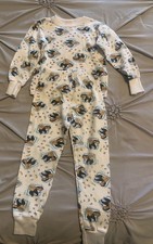 90's Vintage Disney Pocahontas All over print 2 piece Pajama Set Size 8 Girls