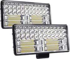 Led Work Light for Truck, 9 Inch 12-80V 84LED 32000Lm 250W Spot Flood C