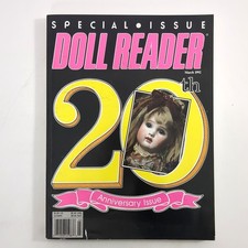 Doll Reader Magazine March 1992 20th Anniversary Doll Collecting