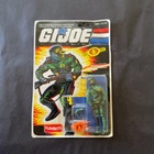 1995 HASBRO FUNSKOOL INDIA GI JOE COBRA NIGHT VIPER v1 FIGURE SEALED MOSC MT🔥