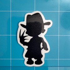Nighmare On Elm Street Sticker Freddy Krueger Horror Movie, Gloss Vinyl Decal